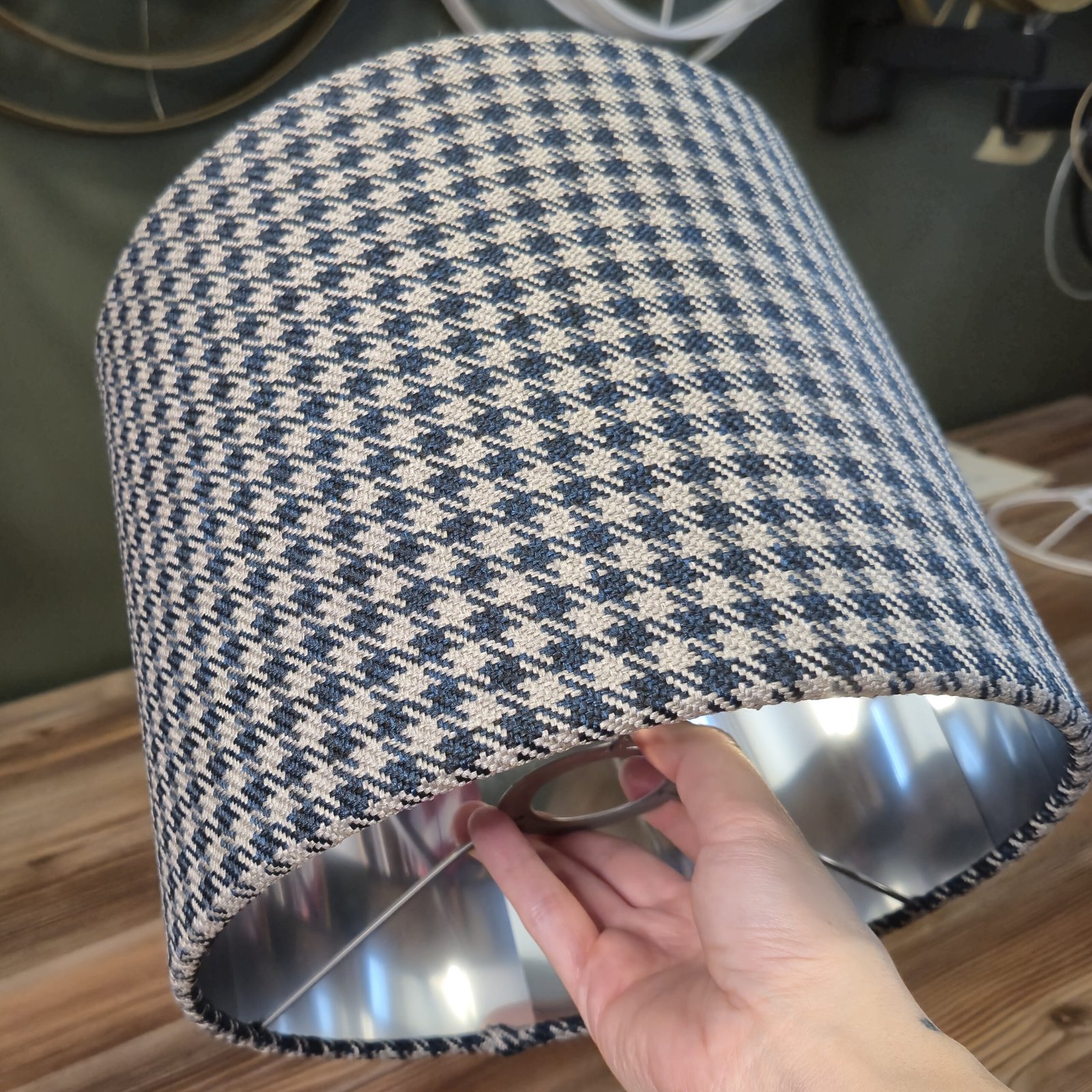 Gri Kazayağı Grey Houndstooth - Görsel 9
