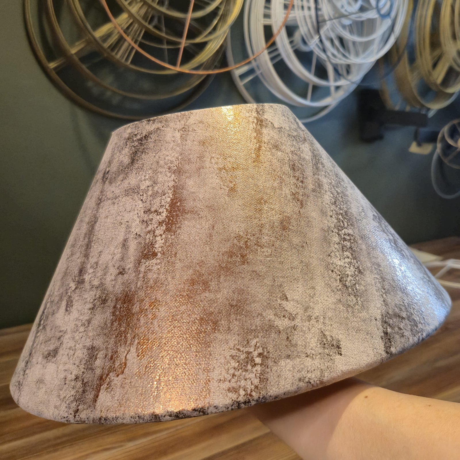 Işıltılı Bej Bronz işıltılı bej bronz