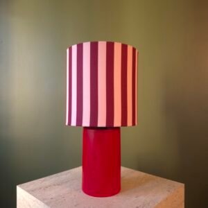 lumière stripes collection cherry blush