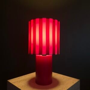 lumière stripes collection cherry blush