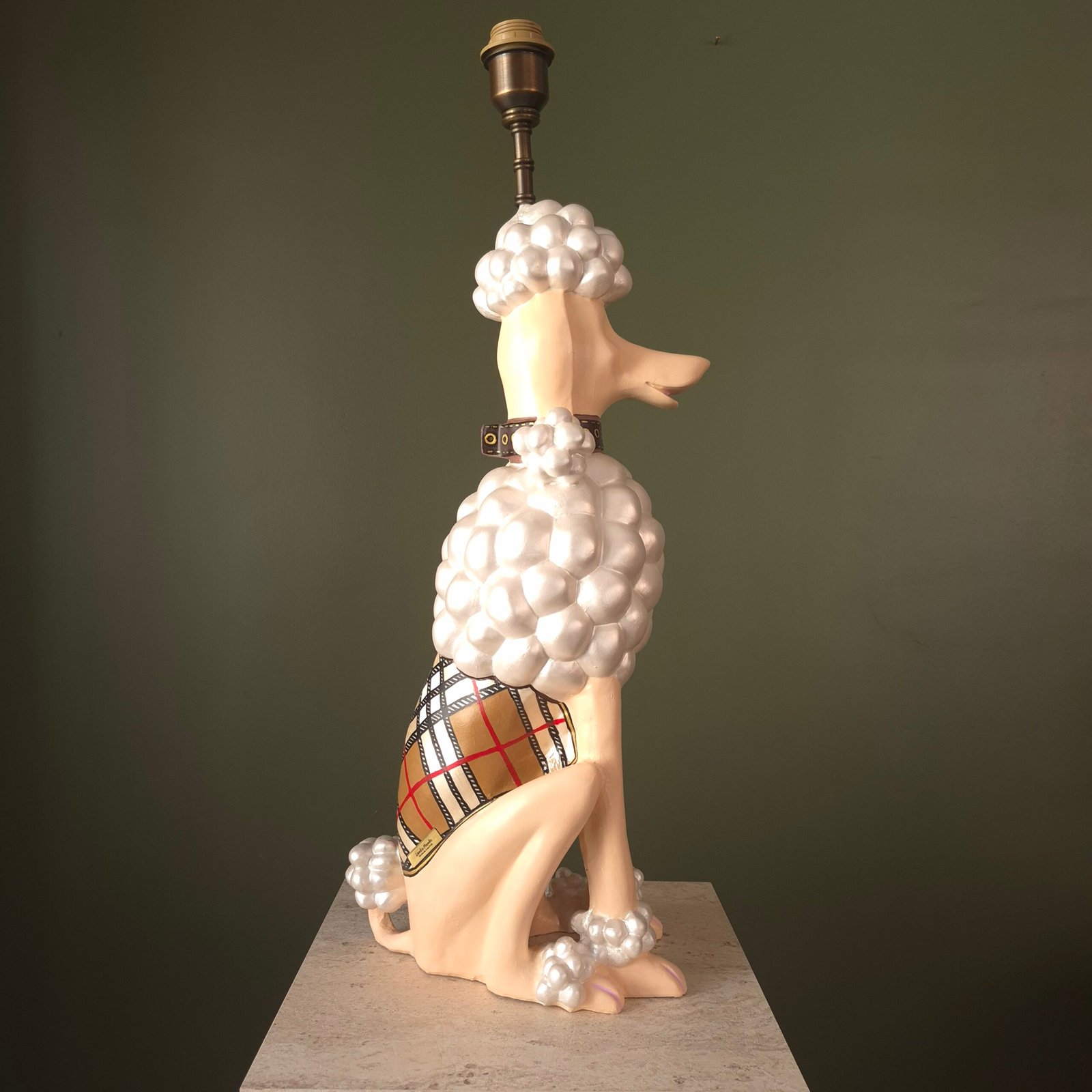 plaid caniche royal plaid caniche royal